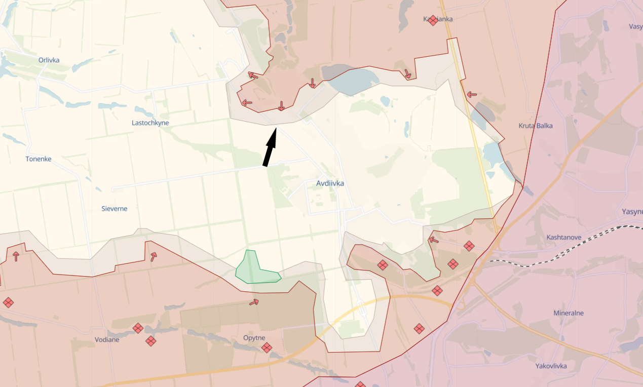Russian all-out assault on Avdiivka: Potential battle scenarios and threat of encirclement